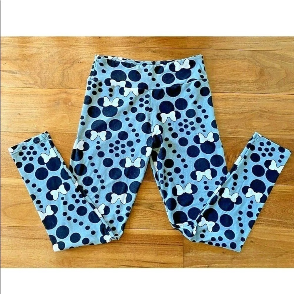 Lularoe Disney Leggings One Size Minnie Mouse